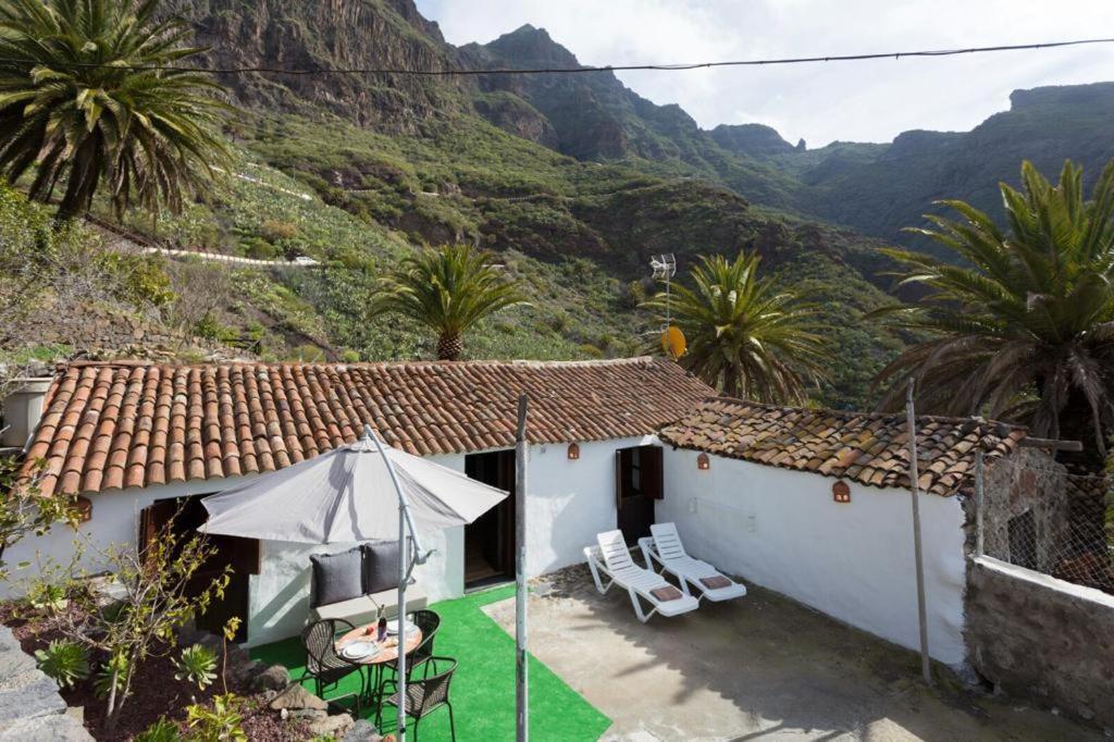 Traditional Canary Cottage In Masca Buitenkant foto